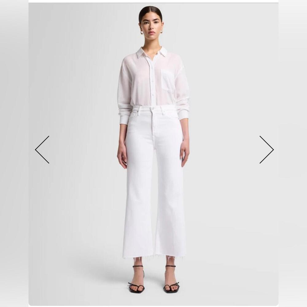 7 For All Mankind Luxe Vintage Ultra Highrise Cropped Jo Jeans